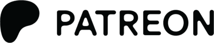PATREON Lockup Horizontal BLACK RGB